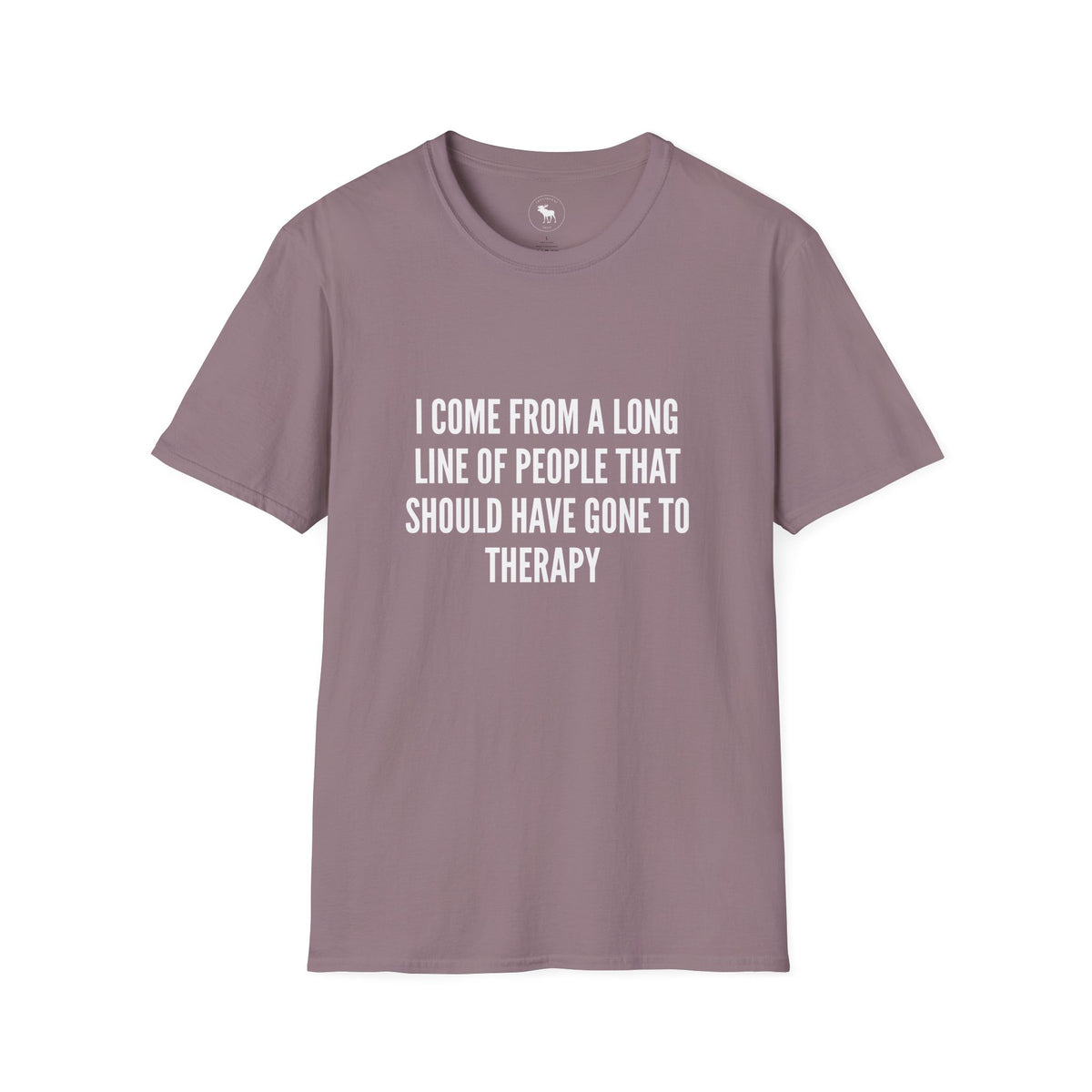 Funny 'Should Have Gone To Therapy' T-Shirt