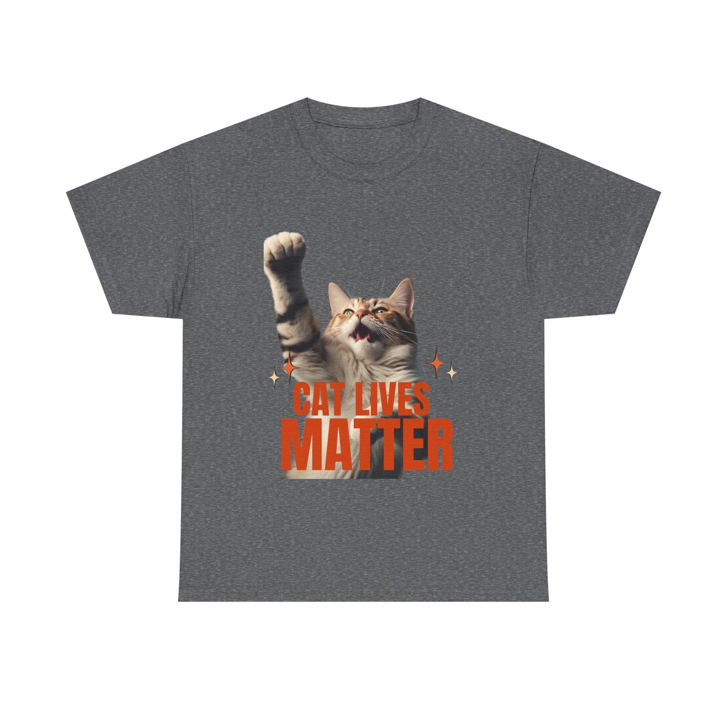 Cat Lives Matter Unisex Tee, Funny Political Shirt, Trump Cat Lovers Gift, Activist Protest Apparel, Animal Rights Activism Clothing