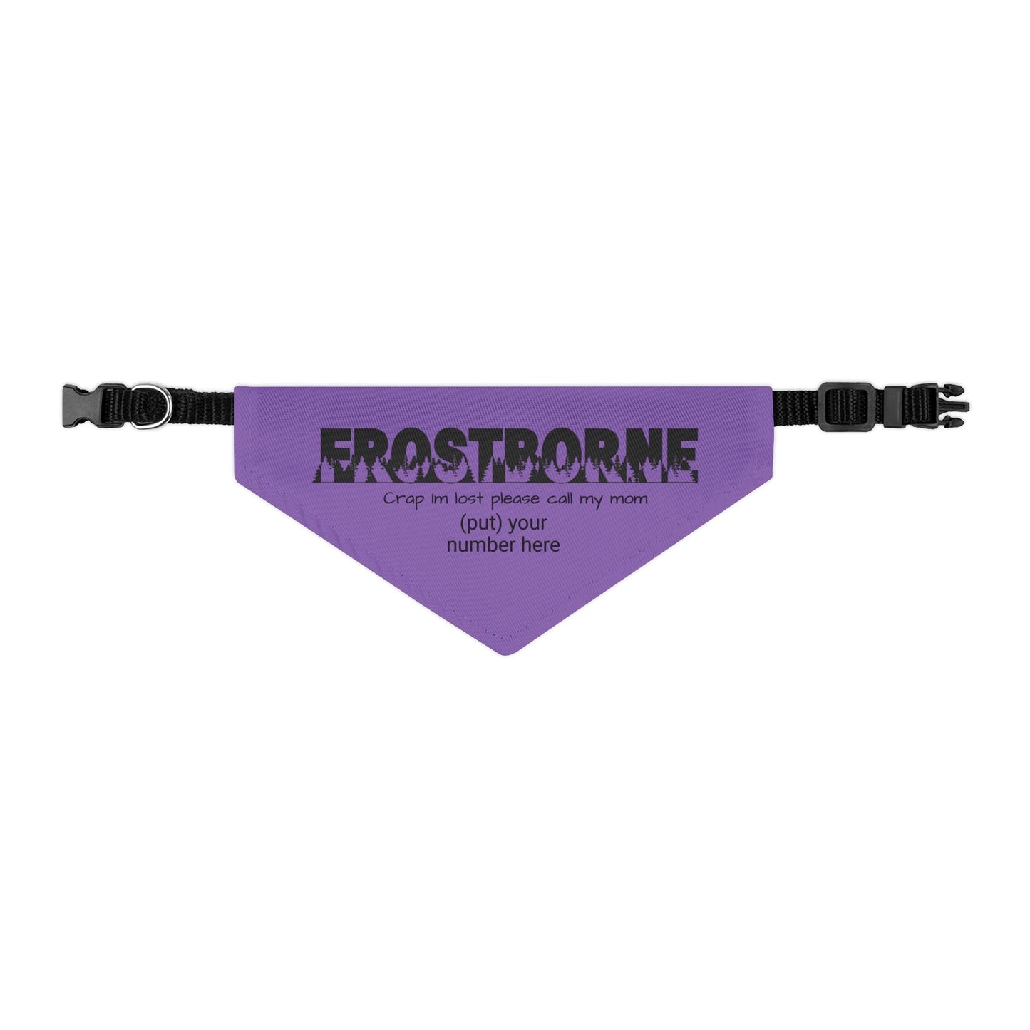 Crap I'm Lost pet bandana collar