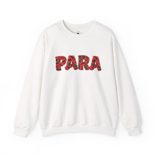 Christmas Trees PARA Sweatshirt - Festive Holiday Winter Design