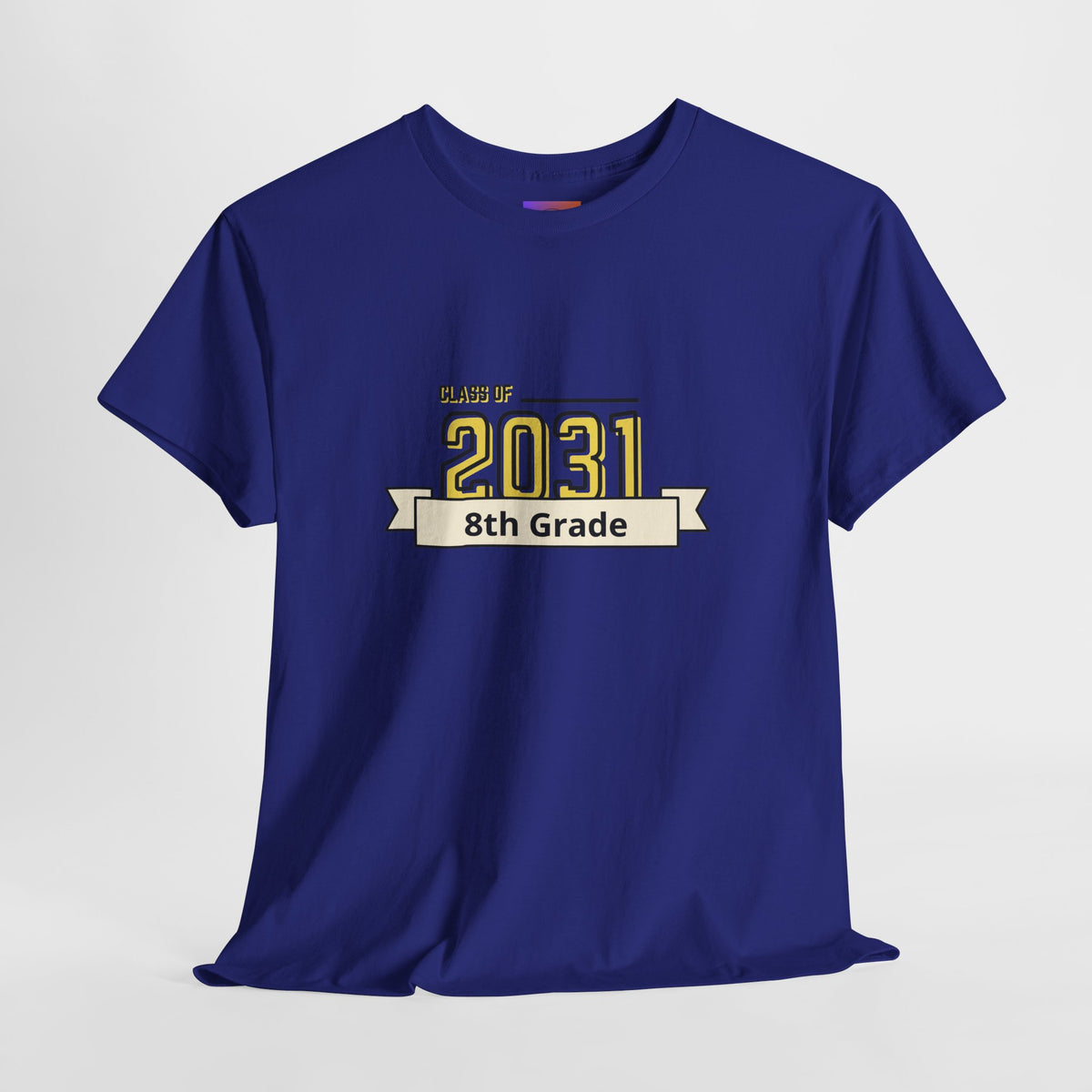 2031 personalized Graduation Tee, 8th Grade Class Shirt, Student Gift, Back to School Apparel