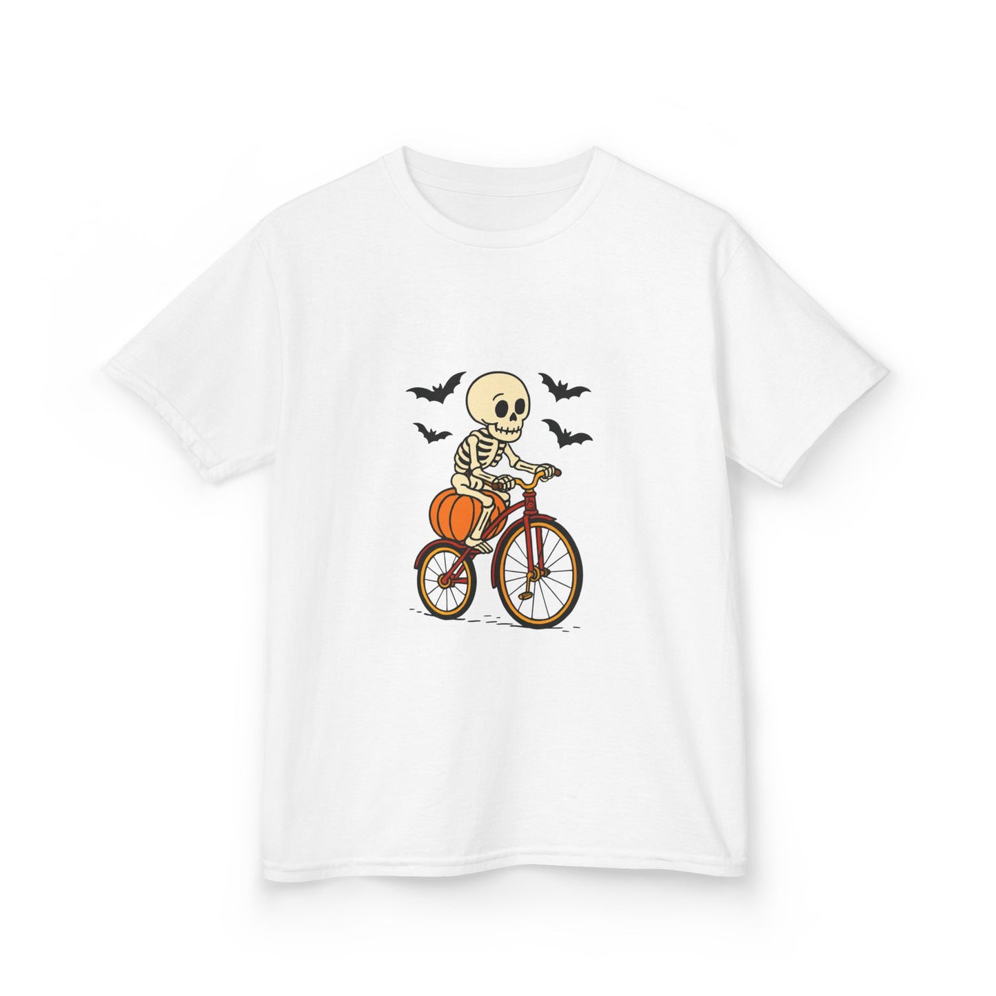 Kids Halloween Skeleton Tee, Fun Halloween Shirt, Cute Skeleton Graphic, Kids Costume, Halloween Party Apparel, Kids Gift