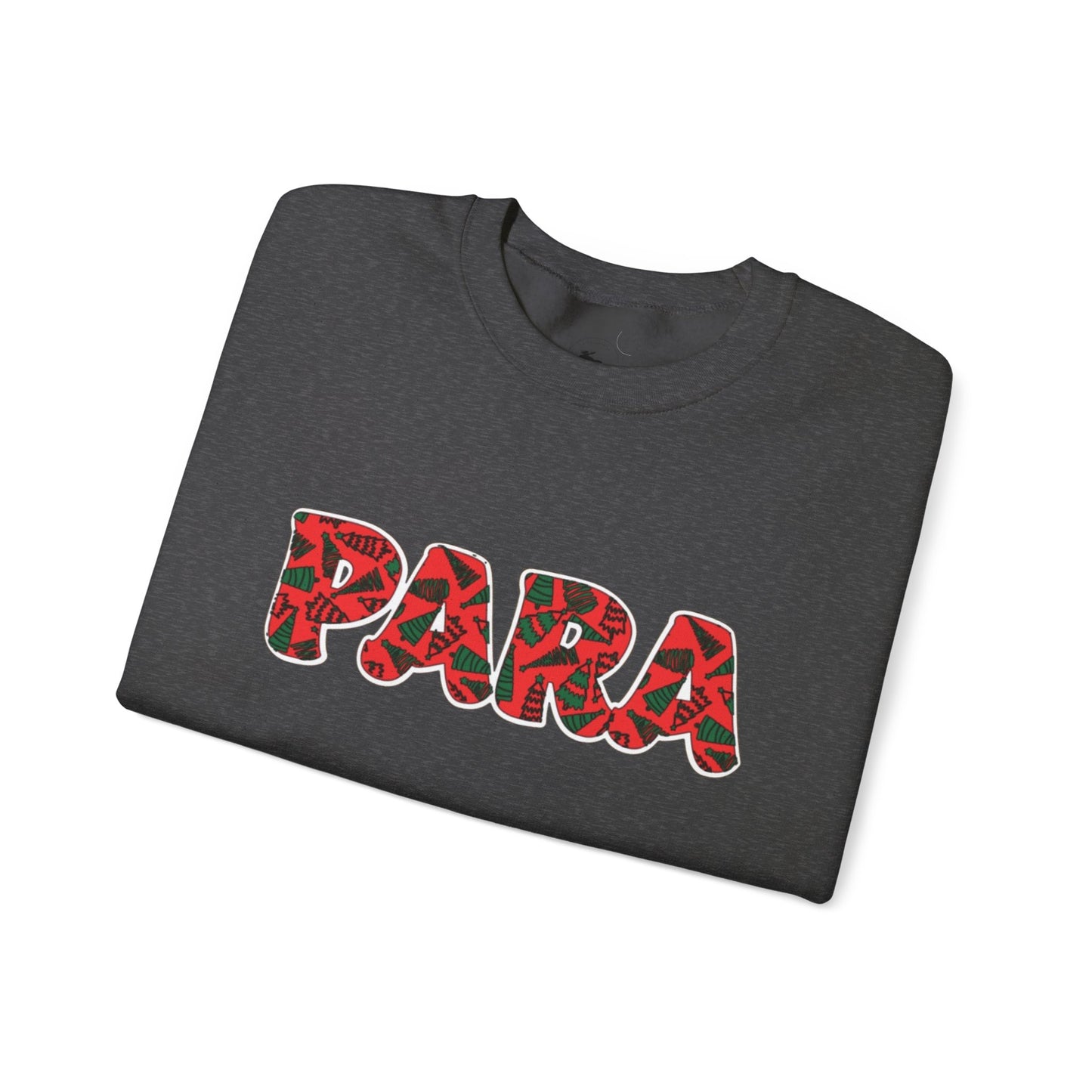 Christmas Trees PARA Sweatshirt - Festive Holiday Winter Design