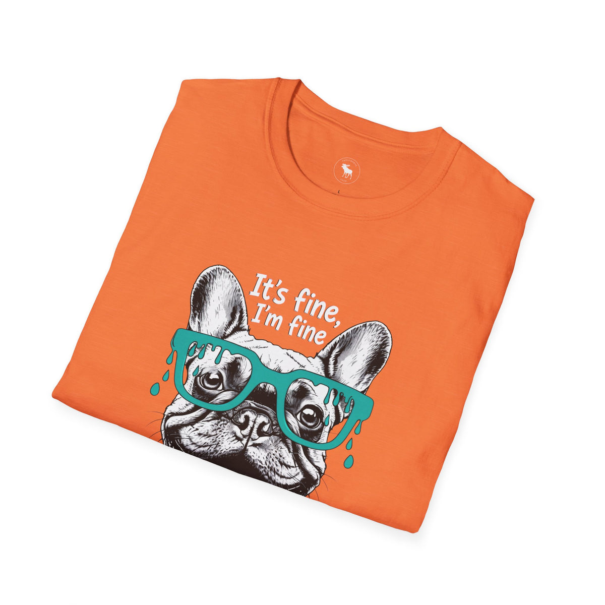 Funny Cat “It’s Fine, I’m Fine” Graphic T-Shirt