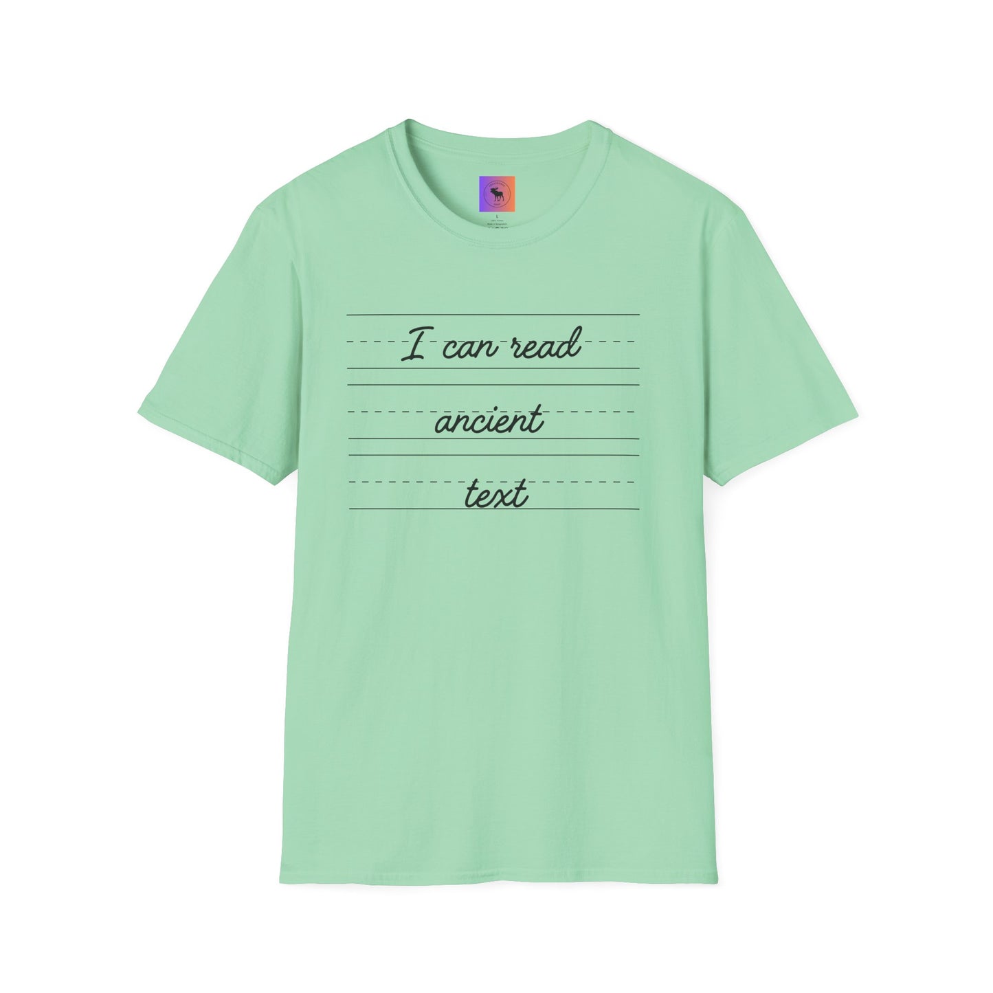 Teacher Gift T-Shirt — Cursive Millennial Style