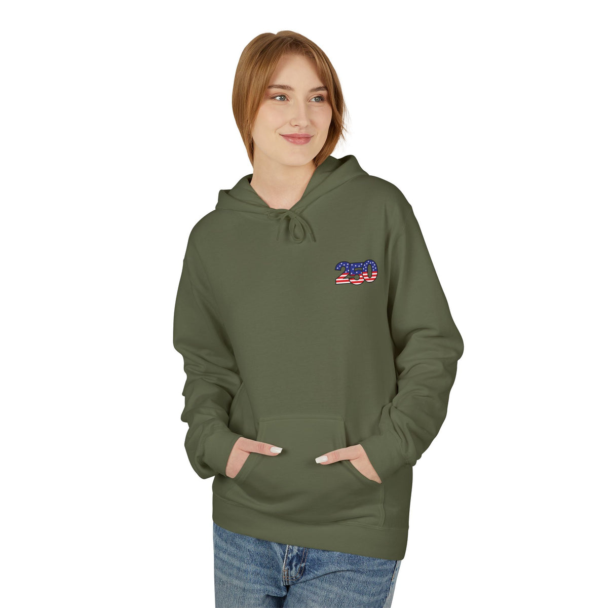God & Country Hoodie — Distressed American Flag "One Nation Under God" Patriotic Sweatshirt