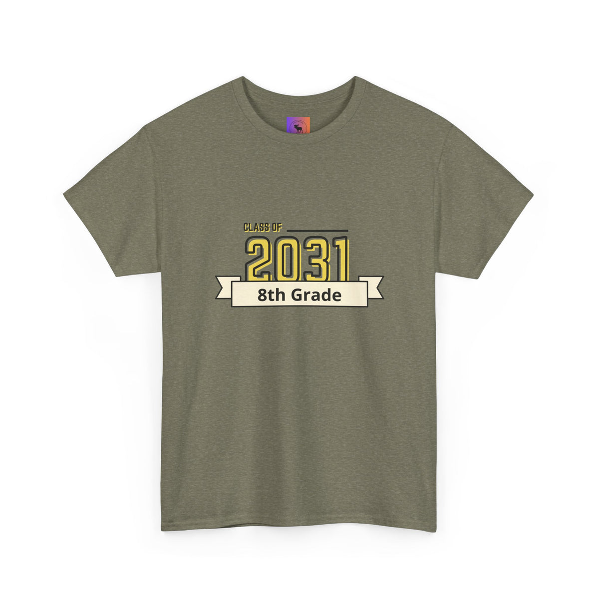 2031 personalized Graduation Tee, 8th Grade Class Shirt, Student Gift, Back to School Apparel