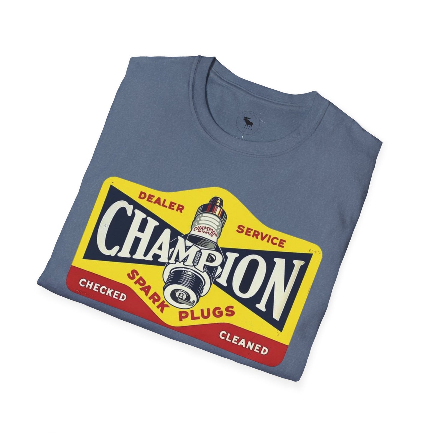 Champion Spark Plugs Vintage T-Shirt, Retro Car Lover's Tee, Unisex Graphic Shirt, Collector's Apparel, Father's Day Gift