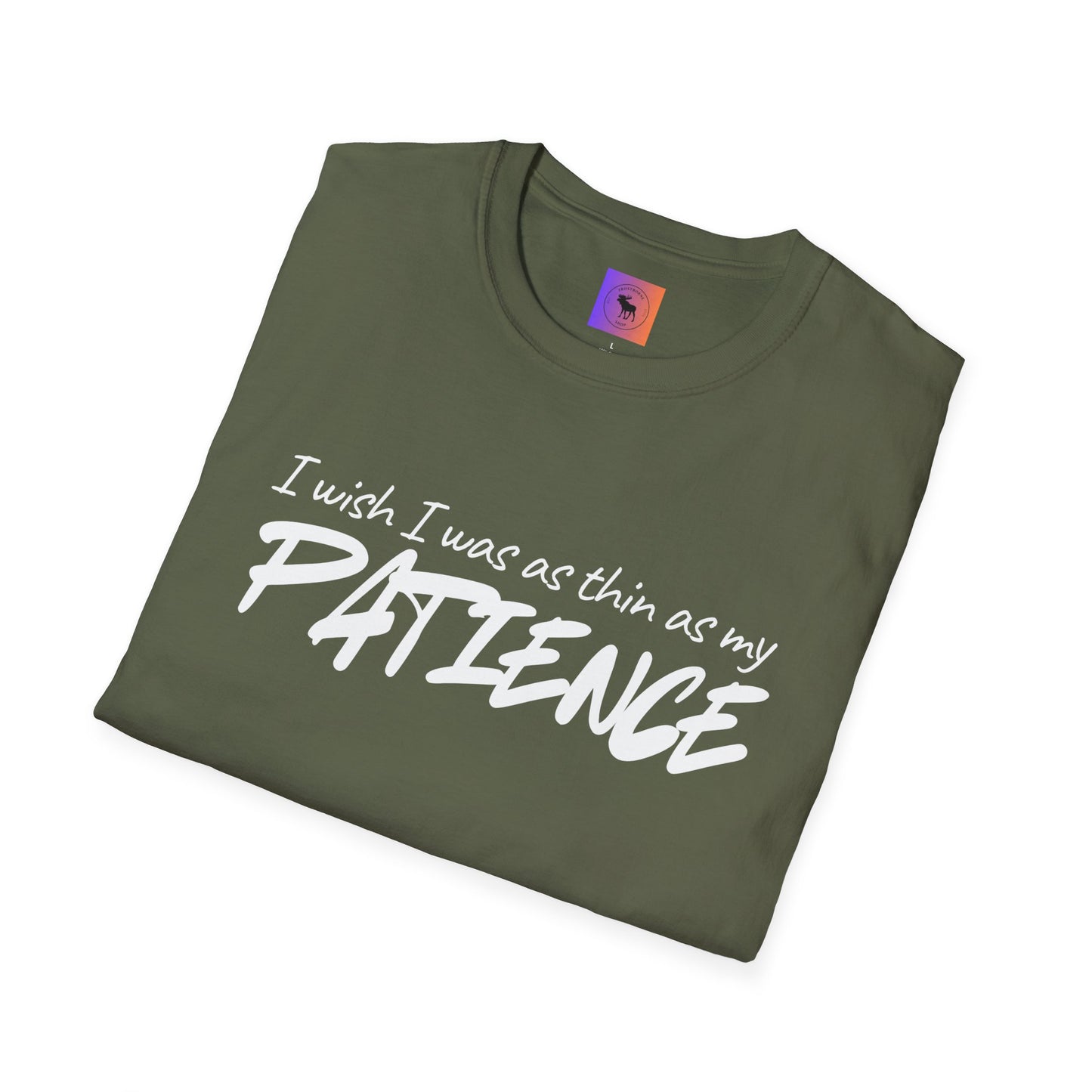 I Wish I Was As Thin As My Patience T-Shirt