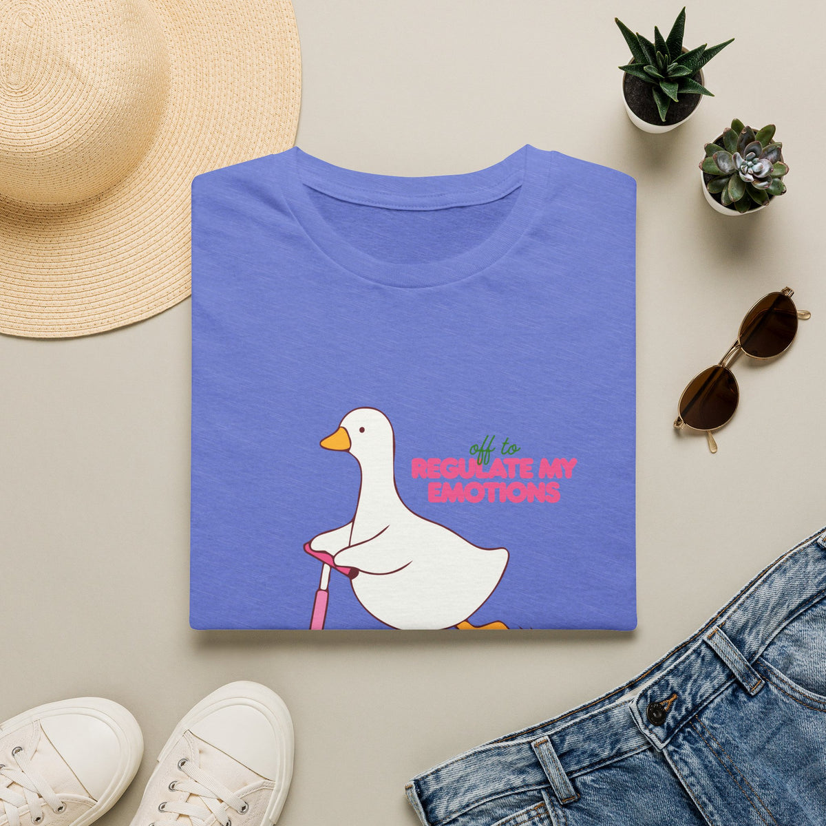 Regulate My Emotions Goose T-Shirt