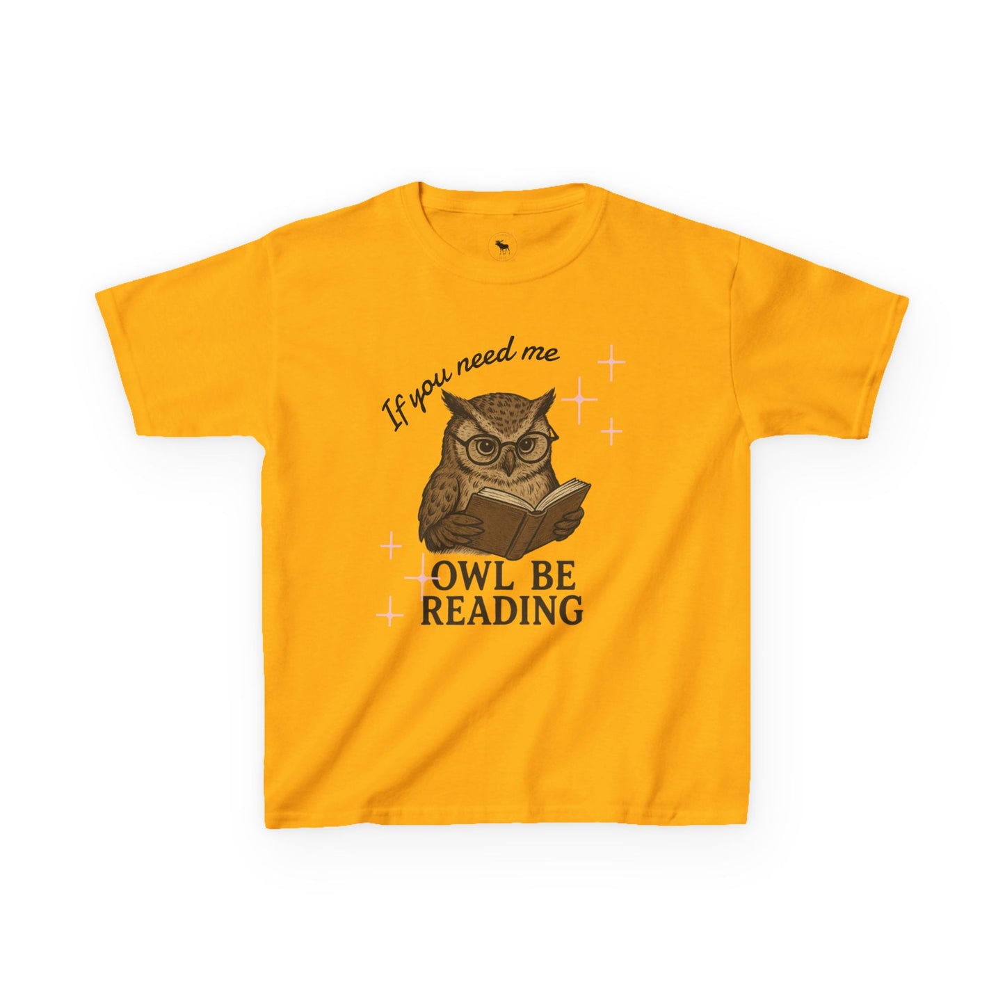 Reading Owl Kids Tee, Funny Owl Shirt, Gift for Book Lovers, Cute Kid's T-Shirt, Owl Be Reading Tee, Child's Reading Shirt