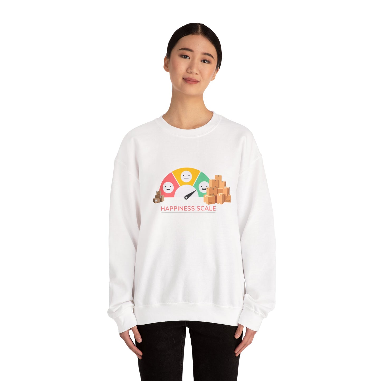 Shopping Happiness Unisex Sweatshirt - Amazon Prime Delivery Vibes