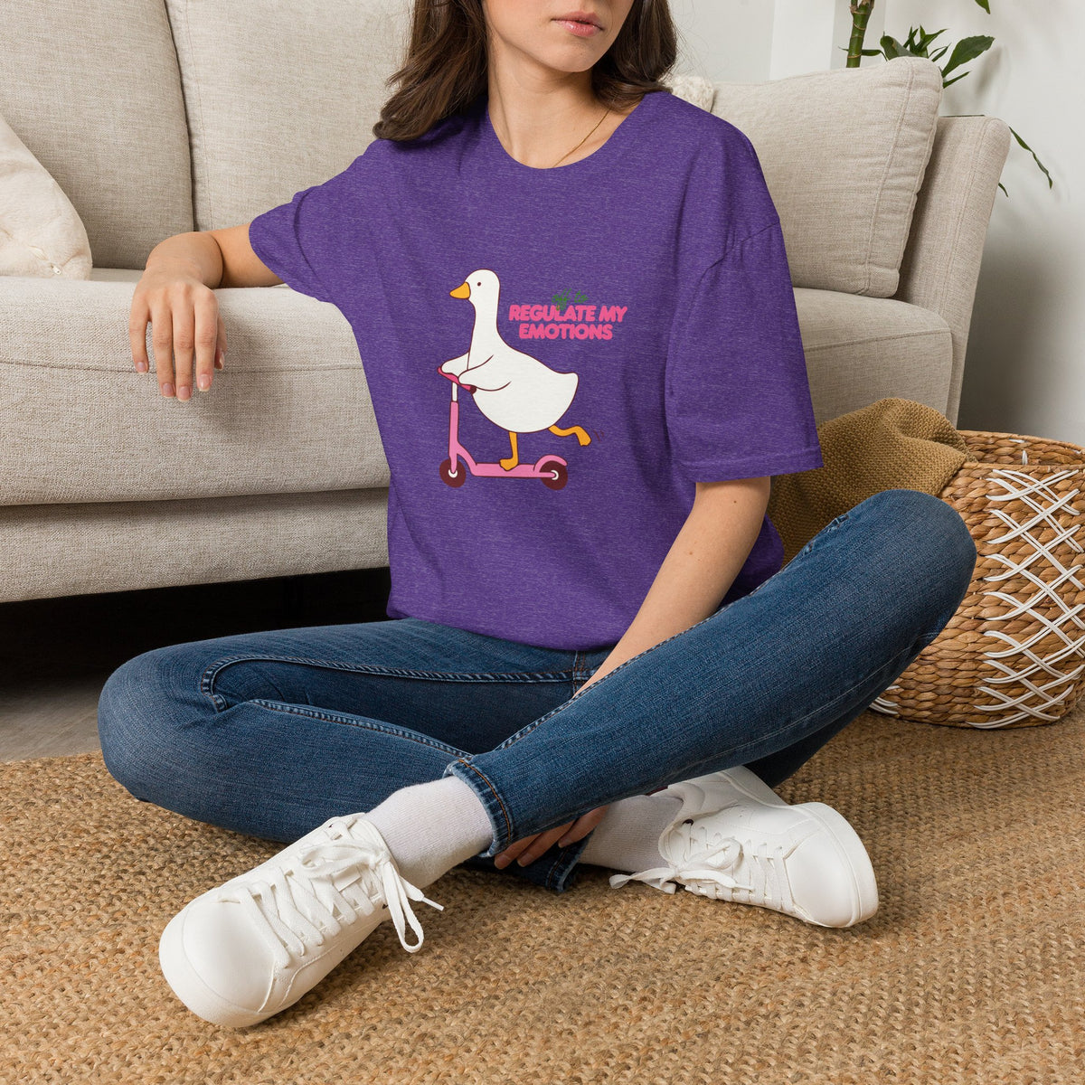 Regulate My Emotions Goose T-Shirt