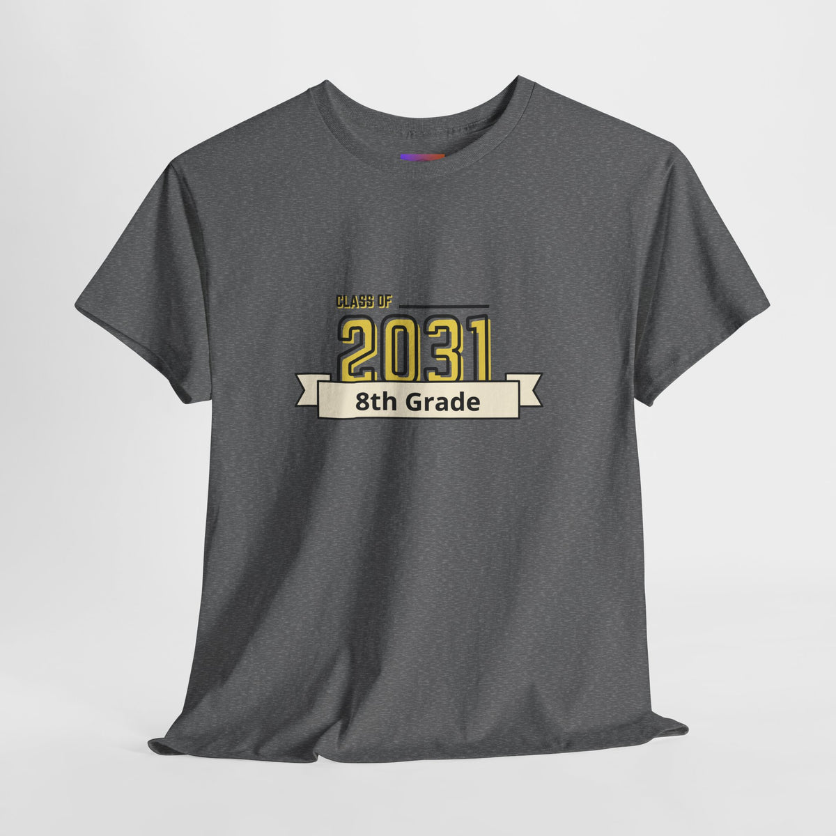 2031 personalized Graduation Tee, 8th Grade Class Shirt, Student Gift, Back to School Apparel
