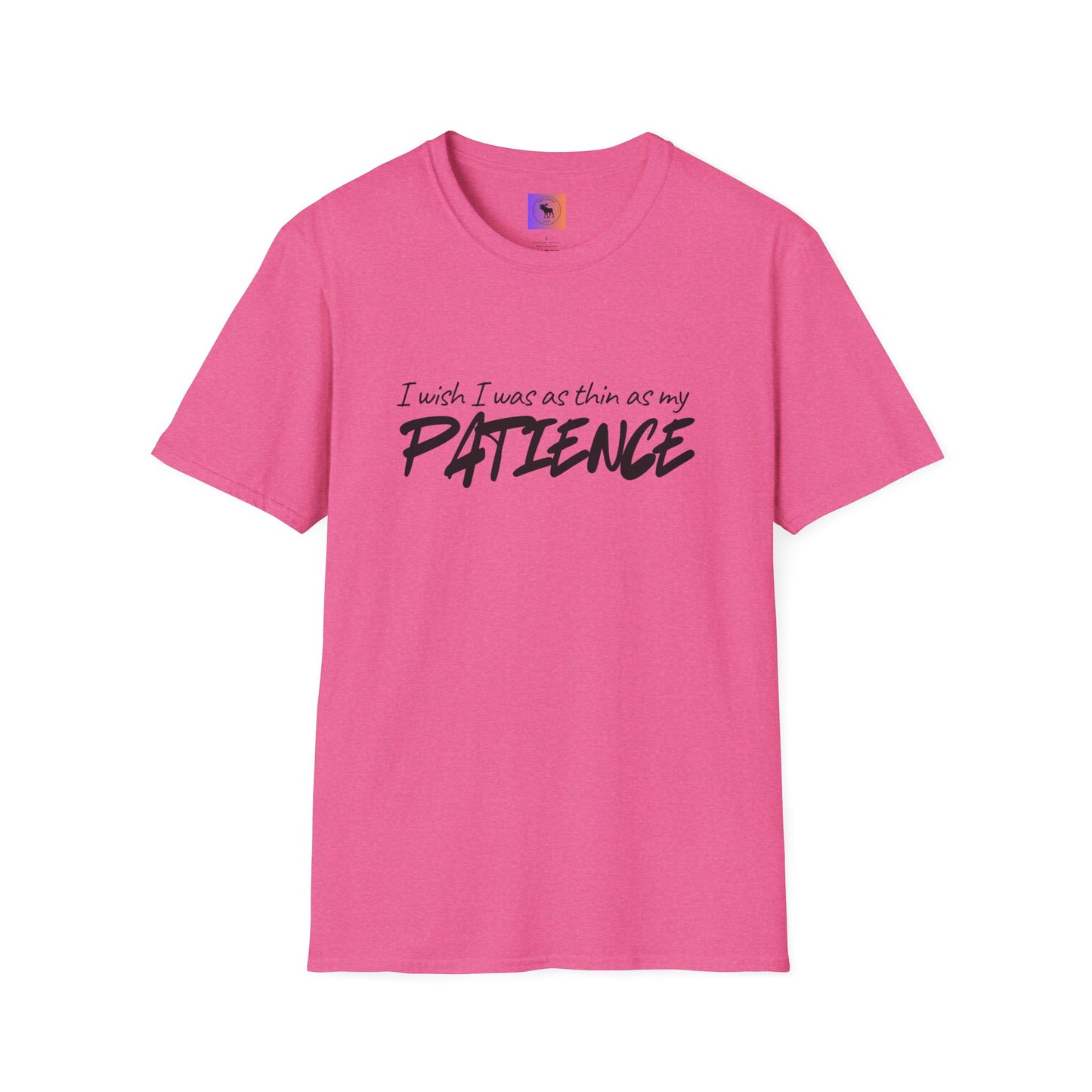 I Wish I Was As Thin As My Patience T-Shirt