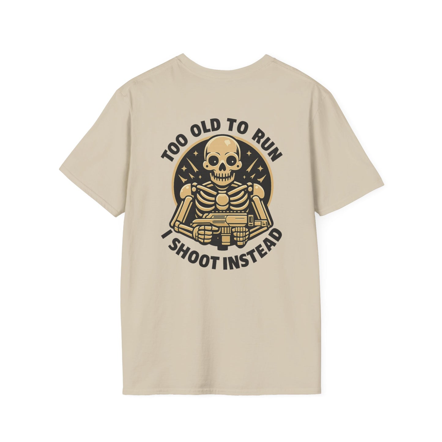 Skeleton Humor T-Shirt, Funny Gift for Photographers, Halloween Party Tee, Unisex Casual Shirt, Vintage Retro Style