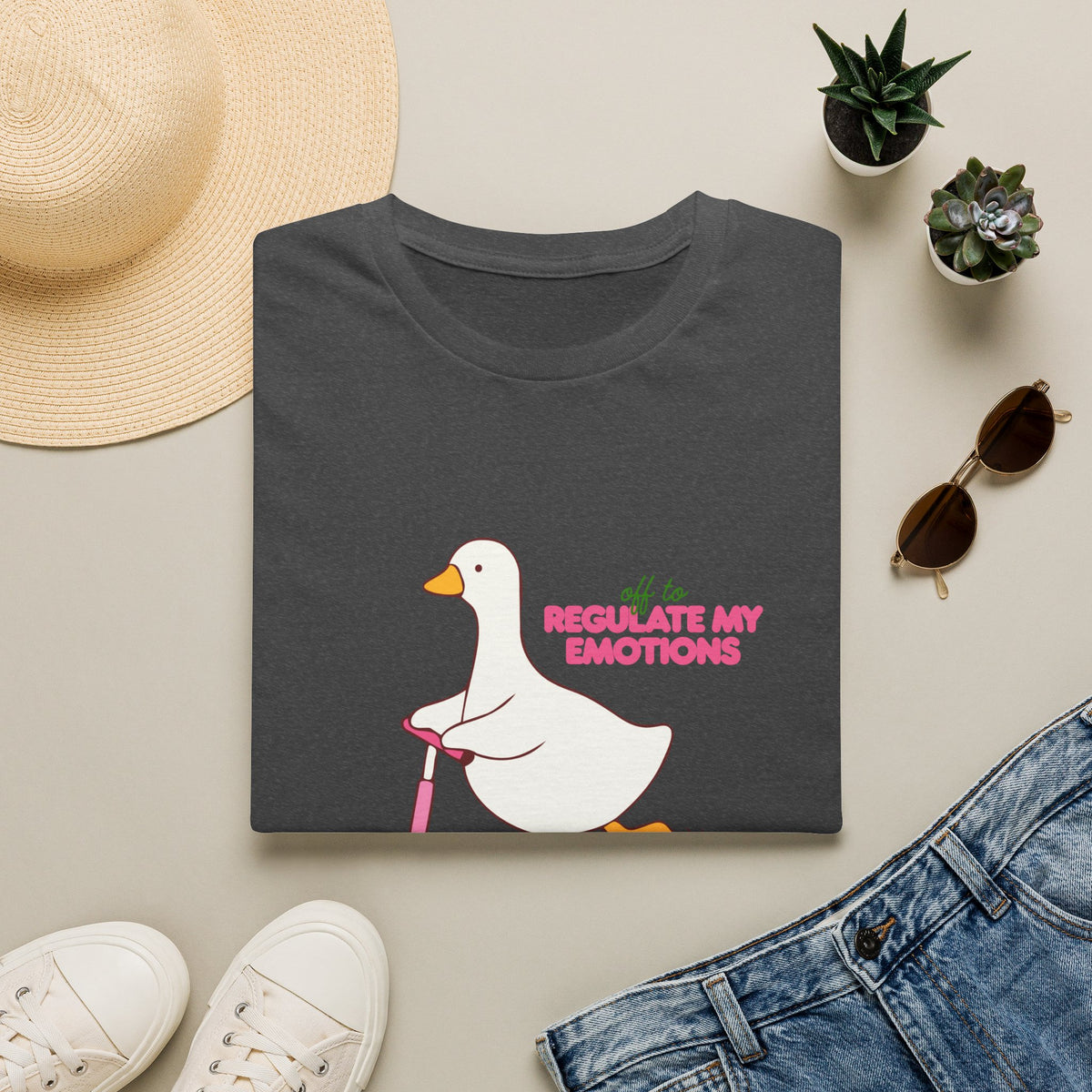Regulate My Emotions Goose T-Shirt