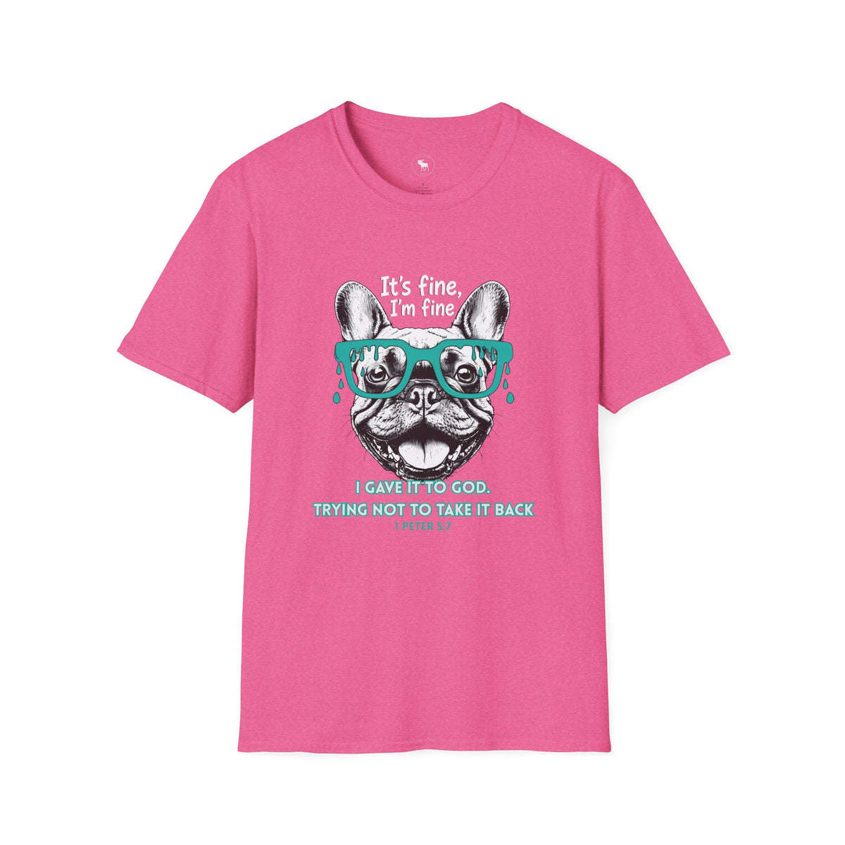 Funny Cat “It’s Fine, I’m Fine” Graphic T-Shirt