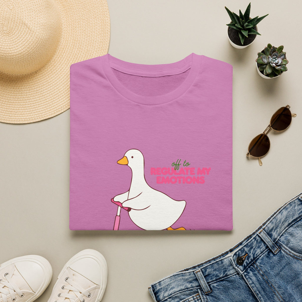Regulate My Emotions Goose T-Shirt