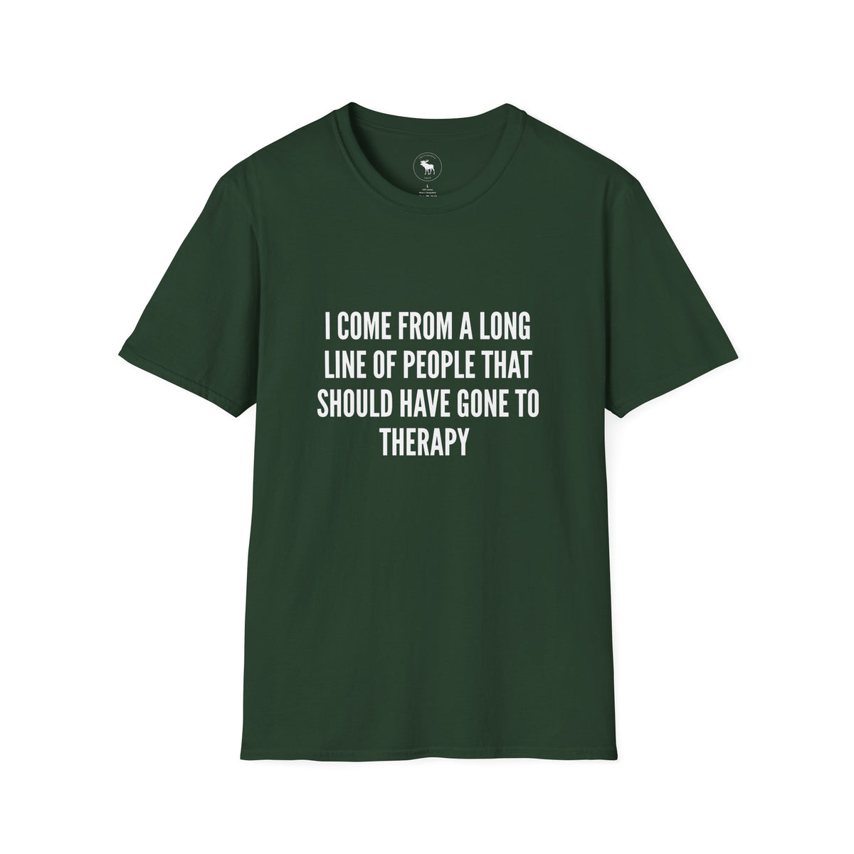 Funny 'Should Have Gone To Therapy' T-Shirt