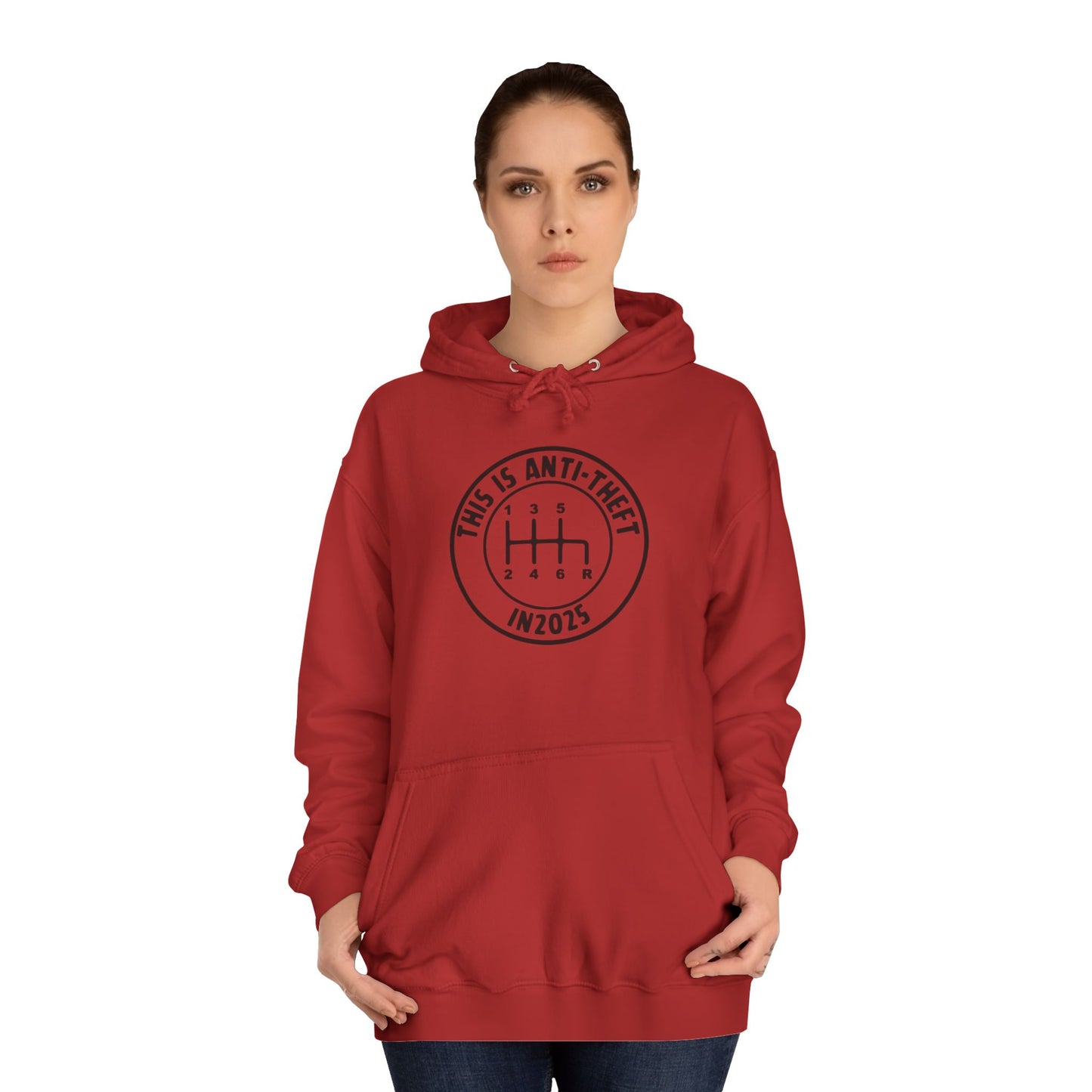 Funny Driving  a standard vehicle Unisex Hoodie