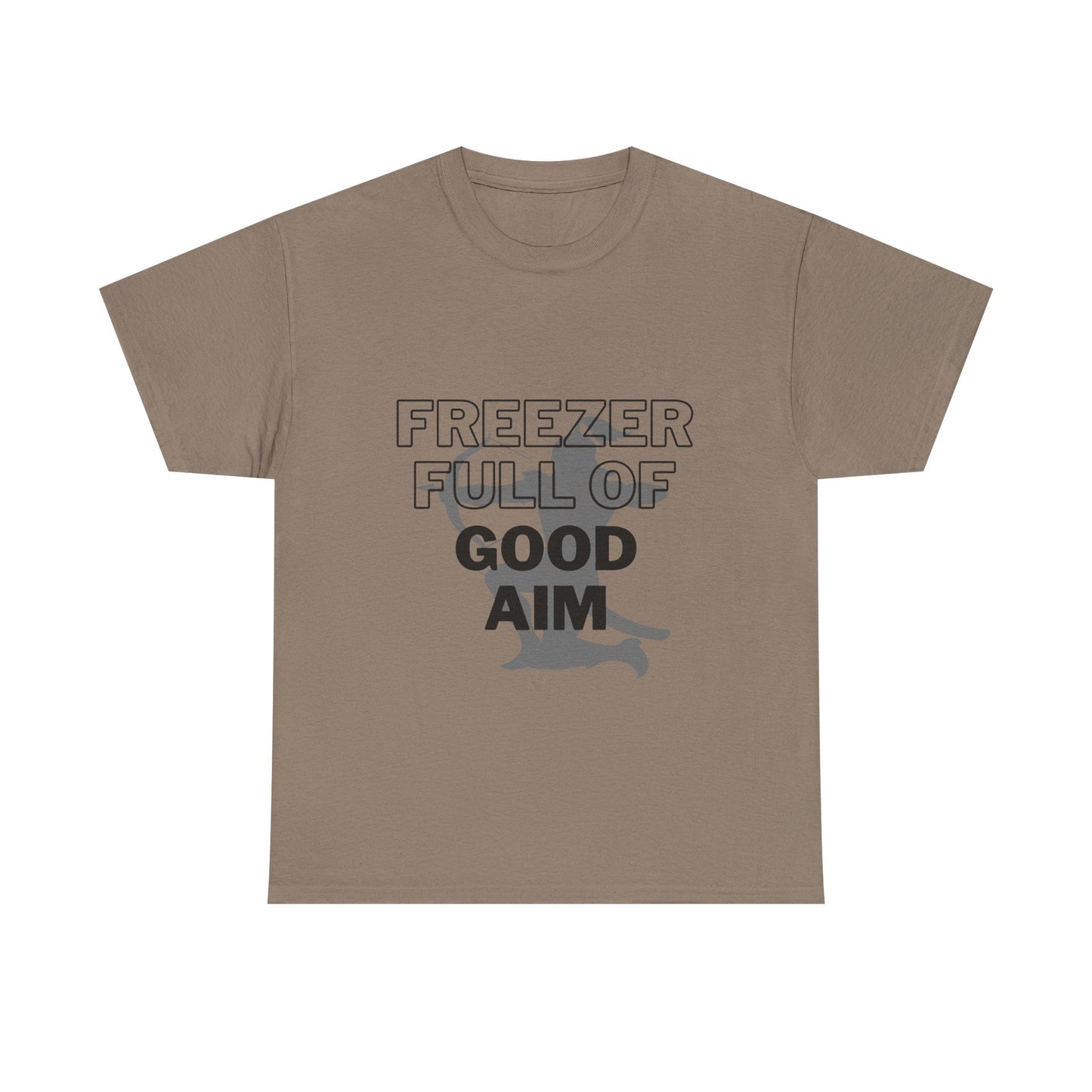 Freezer full of good aim Unisex Heavy Cotton Tee