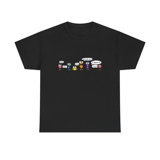 punctuation cartoon Heavy Cotton Tee