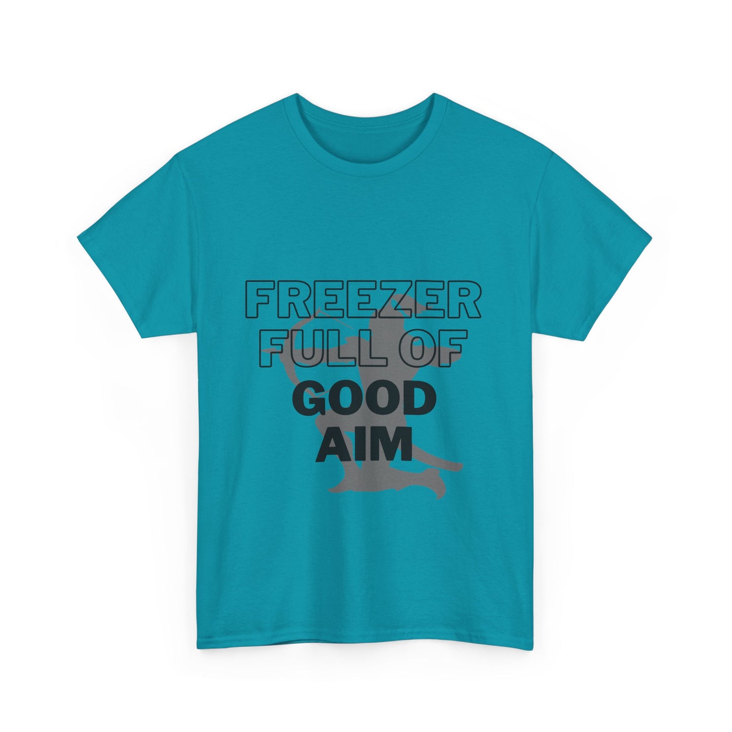 Freezer full of good aim Unisex Heavy Cotton Tee