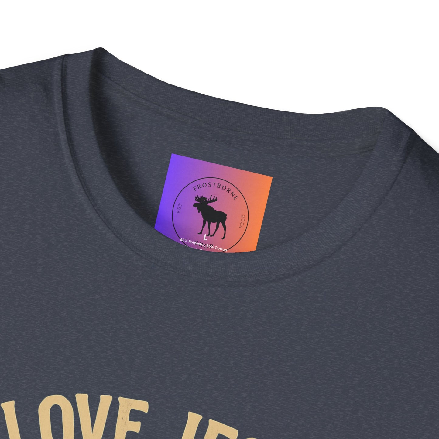 I Love Jesus and America Unisex T-Shirt, Faith Apparel, Patriotic Tee, Religious Clothing, Gifts for Christians, Fourth of July Shirt