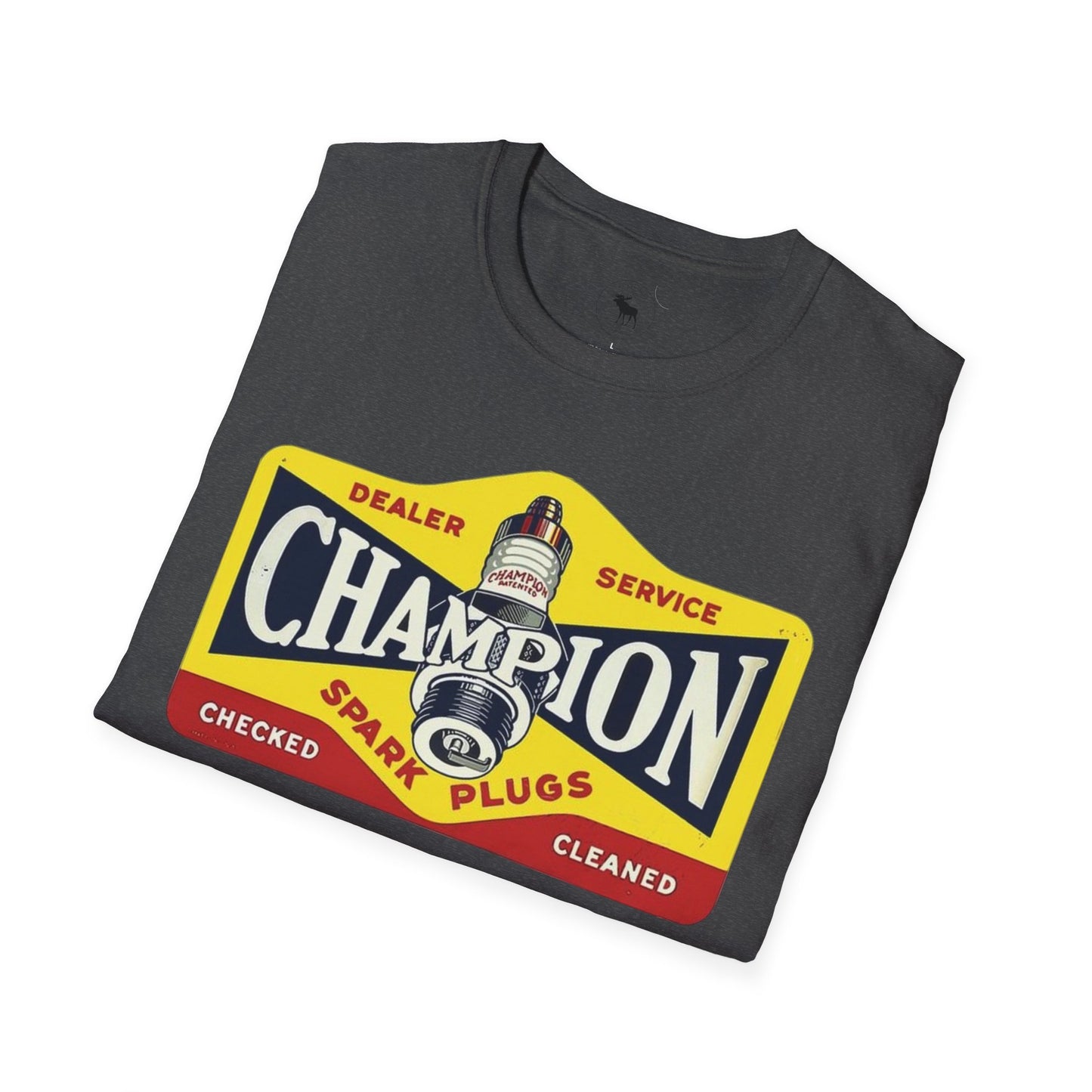 Champion Spark Plugs Vintage T-Shirt, Retro Car Lover's Tee, Unisex Graphic Shirt, Collector's Apparel, Father's Day Gift