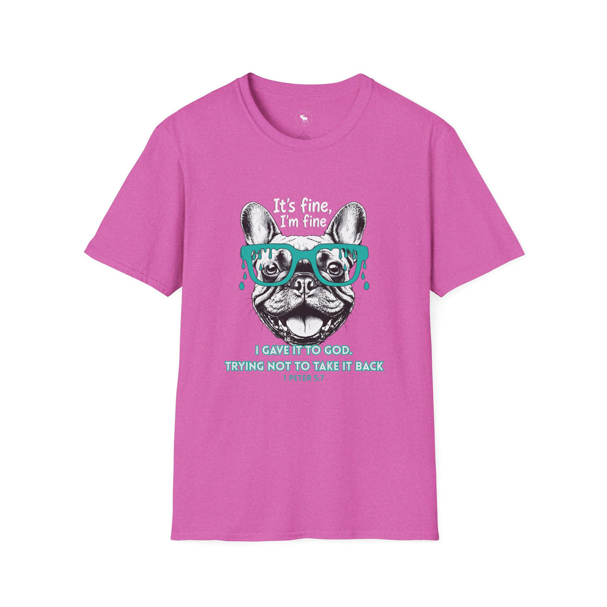 Funny Cat “It’s Fine, I’m Fine” Graphic T-Shirt