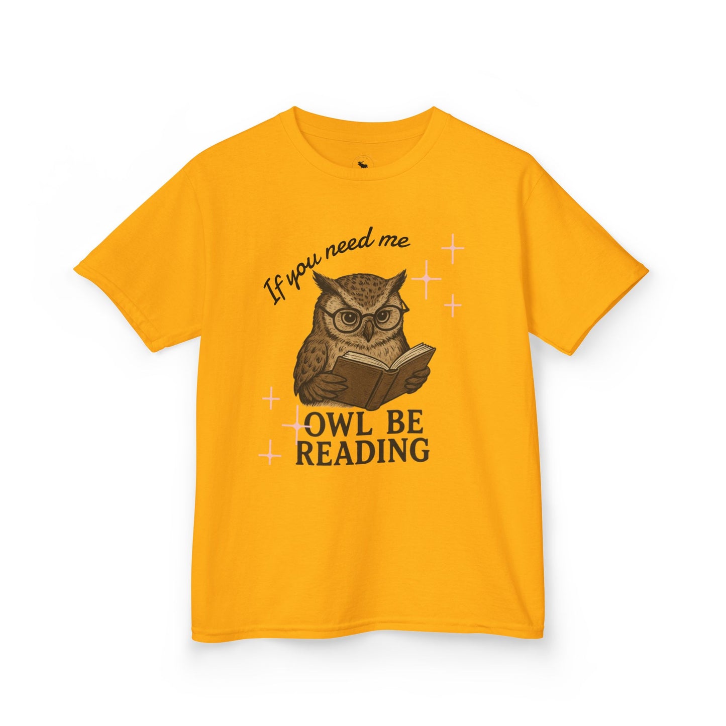 Reading Owl Kids Tee, Funny Owl Shirt, Gift for Book Lovers, Cute Kid's T-Shirt, Owl Be Reading Tee, Child's Reading Shirt