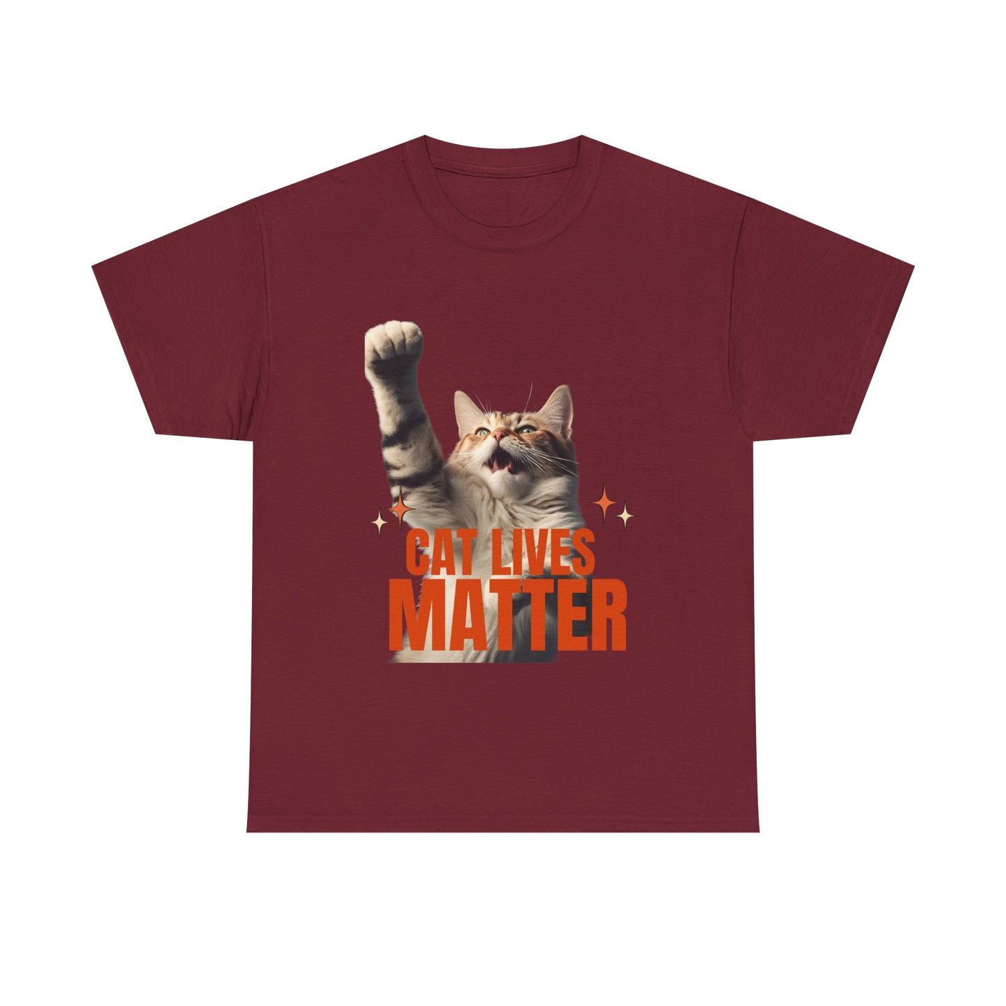 Cat Lives Matter Unisex Tee, Funny Political Shirt, Trump Cat Lovers Gift, Activist Protest Apparel, Animal Rights Activism Clothing