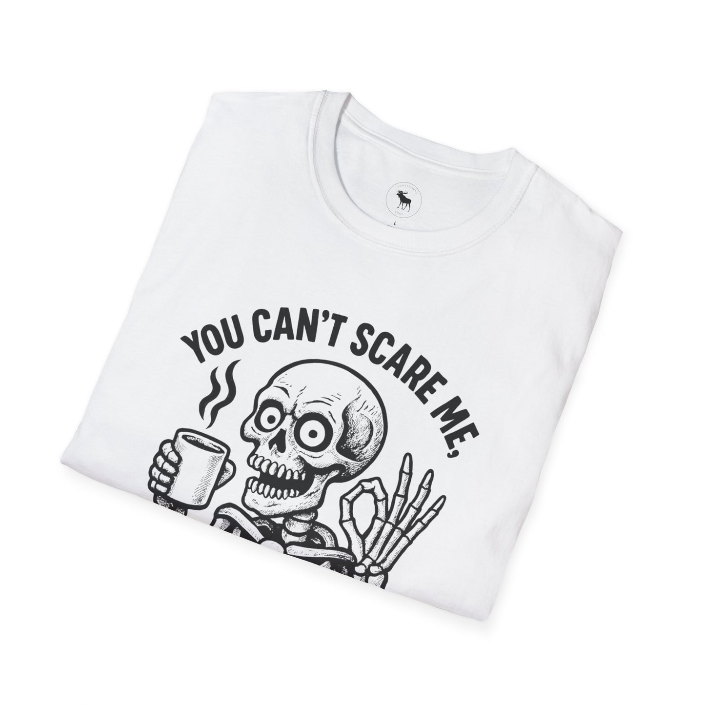 Funny Skeleton Paraprofessional T-Shirt, Unisex Tee for Halloween, Teacher Gift, Casual Wear, Humor Shirt, Skeleton Design