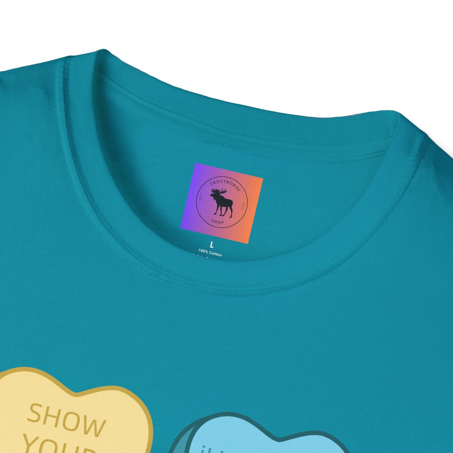Conversation Heart Teacher Shirt — Funny Classroom Love Notes Tee