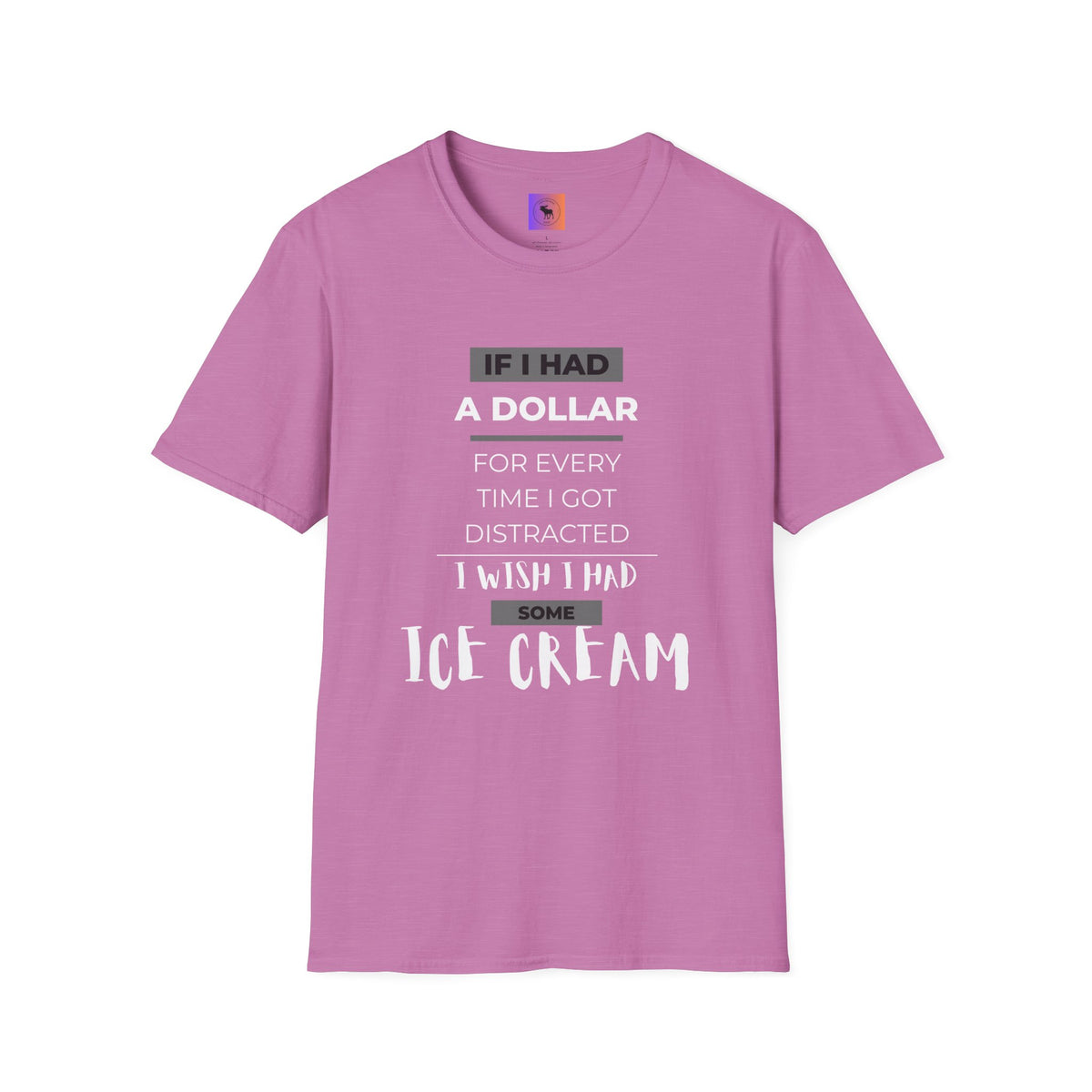 ADHD Awareness Unisex T-Shirt - Distracted and Forgetful Funny Design