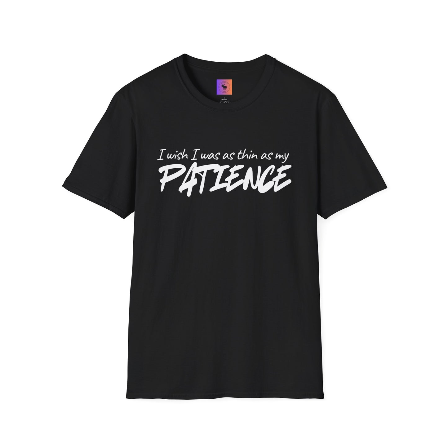 I Wish I Was As Thin As My Patience T-Shirt