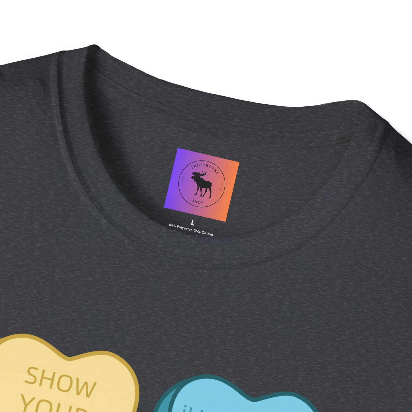 Conversation Heart Teacher Shirt — Funny Classroom Love Notes Tee
