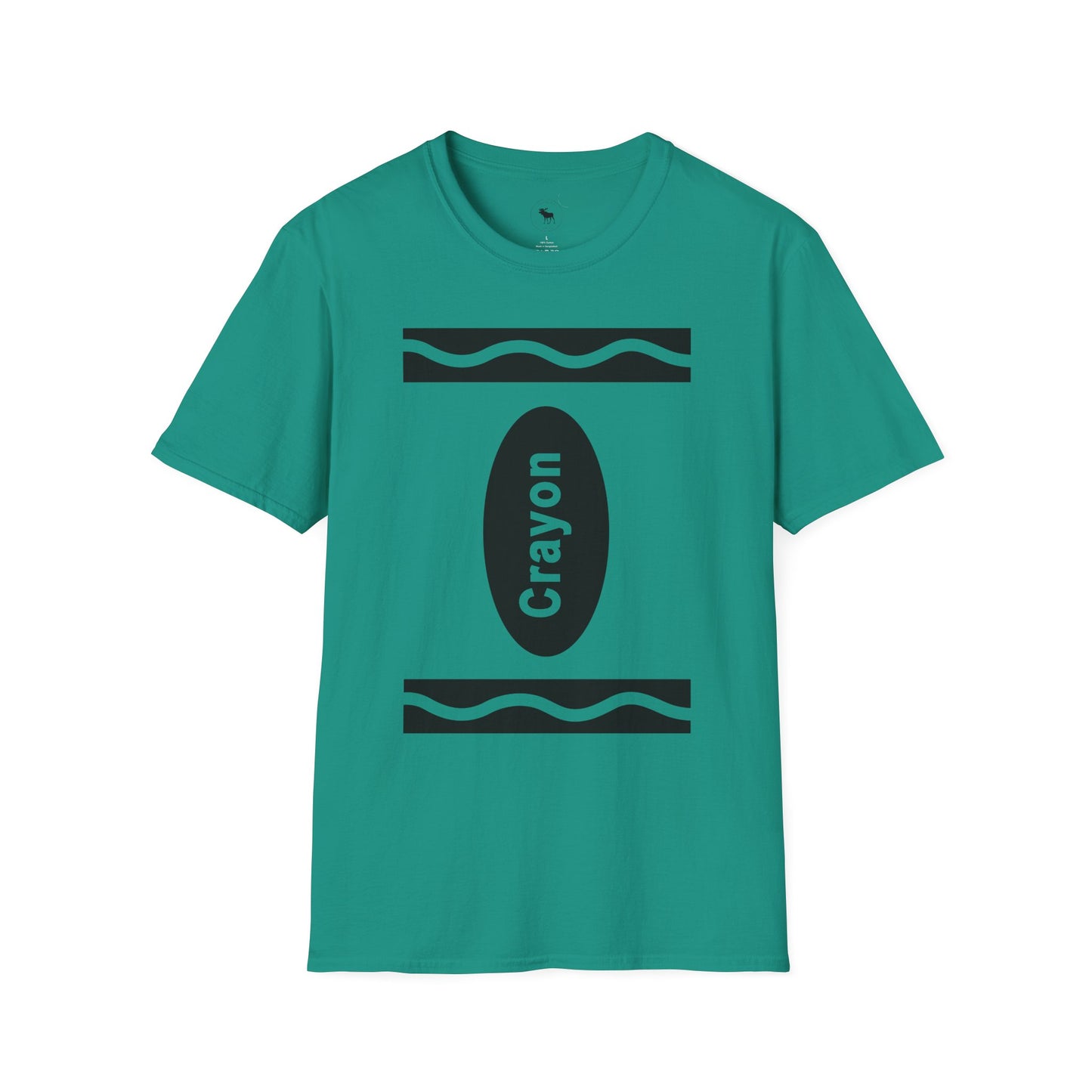 Crayon Vibe Unisex T-Shirt, Fun Gift for Artists, Casual Wear, Art Lover Tee, Unique Crayon Design Shirt, Birthday Celebration Top