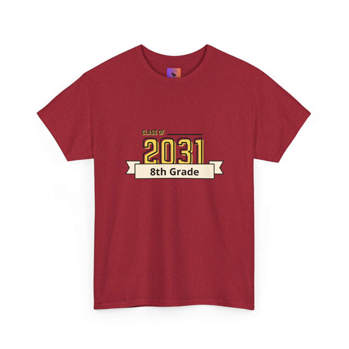 2031 personalized Graduation Tee, 8th Grade Class Shirt, Student Gift, Back to School Apparel