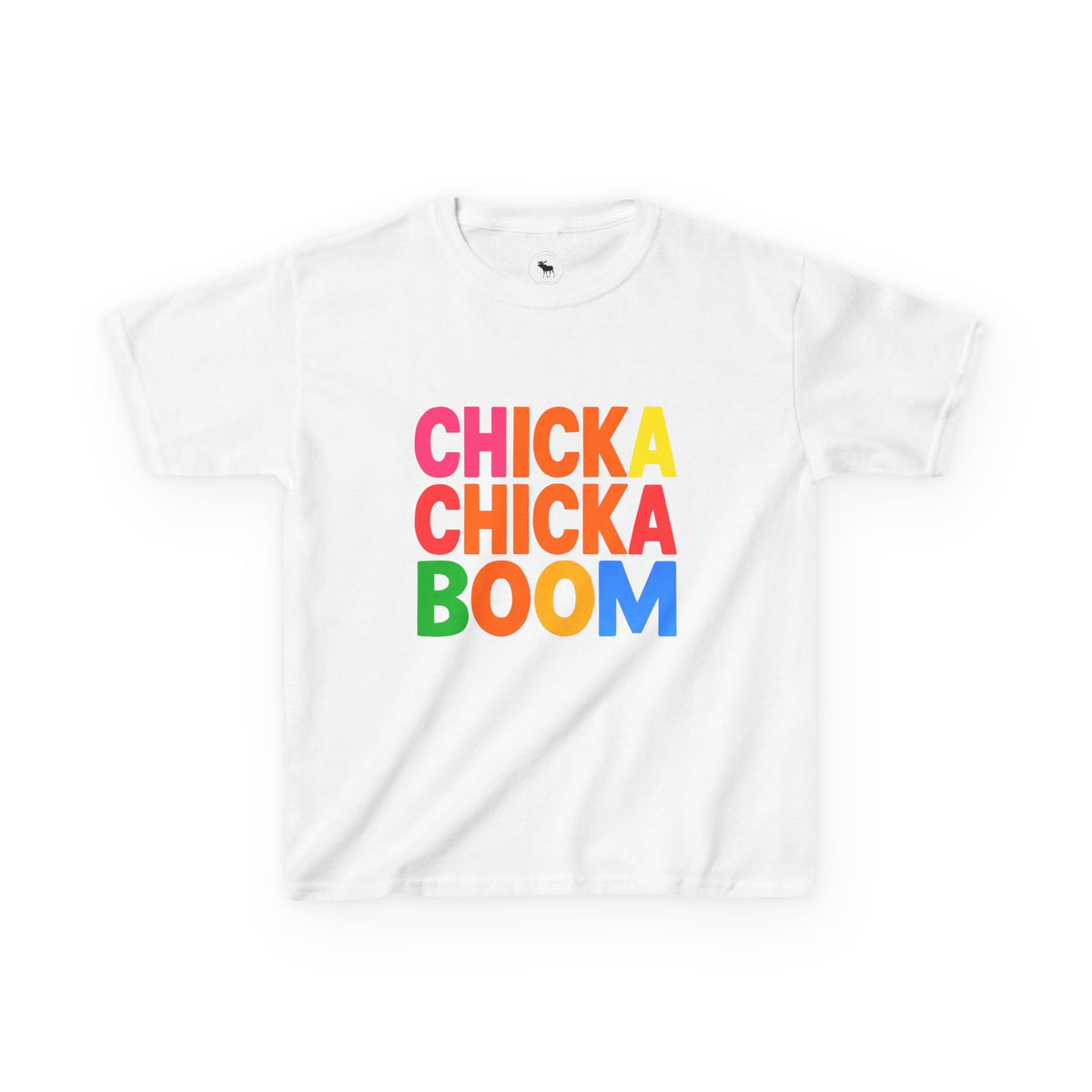 Colorful Kids Tee - Chicka Chicka Boom! Fun T-Shirt for Play Dates, Birthday Parties, Gift for Kids, Casual Wear, Summer Fun