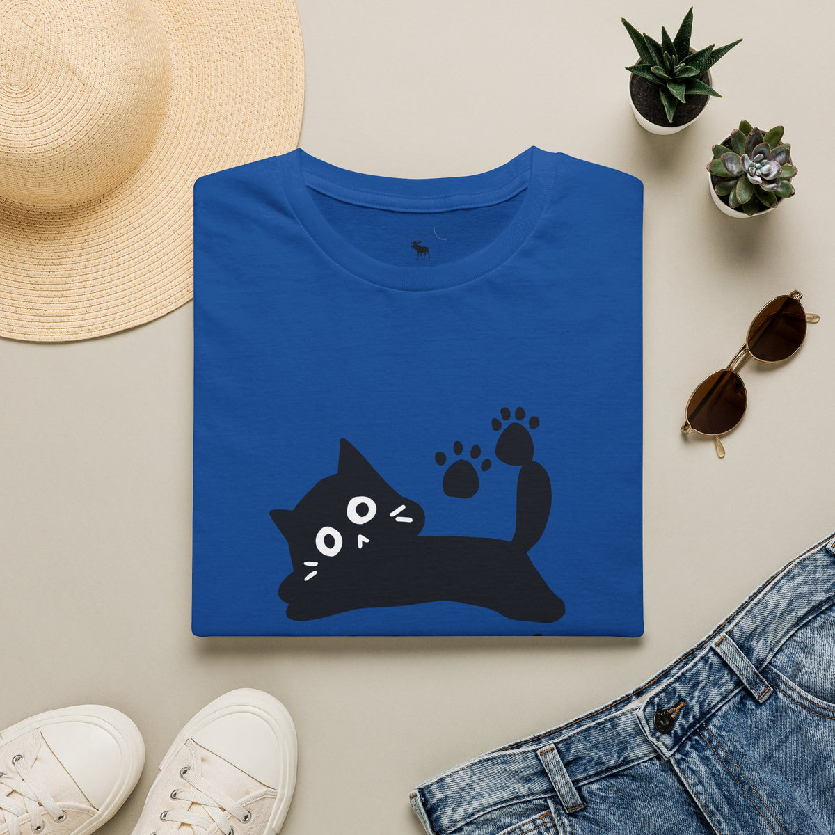 Purr-ma Cat T-Shirt — Cute Paw Print Kitty Tee for Cat Lover grandma