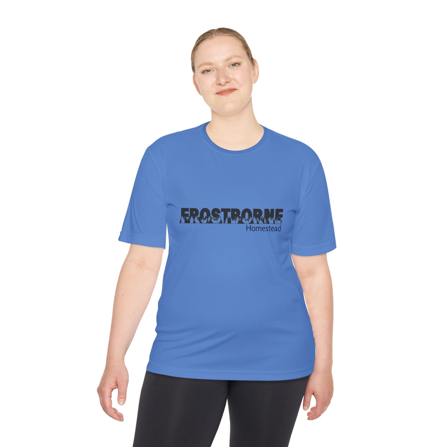 Frostborne Homestead Unisex Moisture Wicking Tee - Activewear, Sports Tee, Outdoor Shirt, Workout Top, Gift for Him and Her