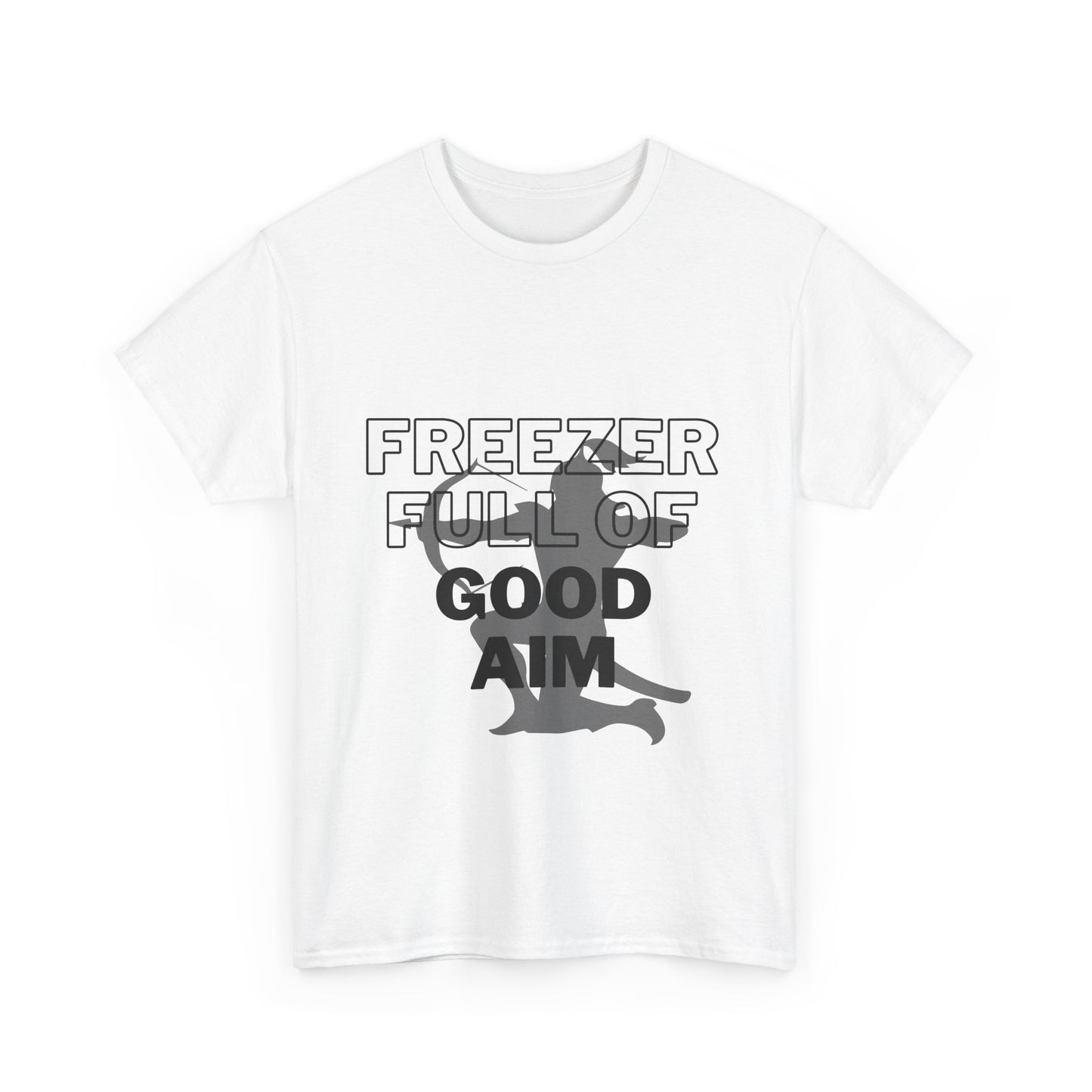 Freezer full of good aim Unisex Heavy Cotton Tee