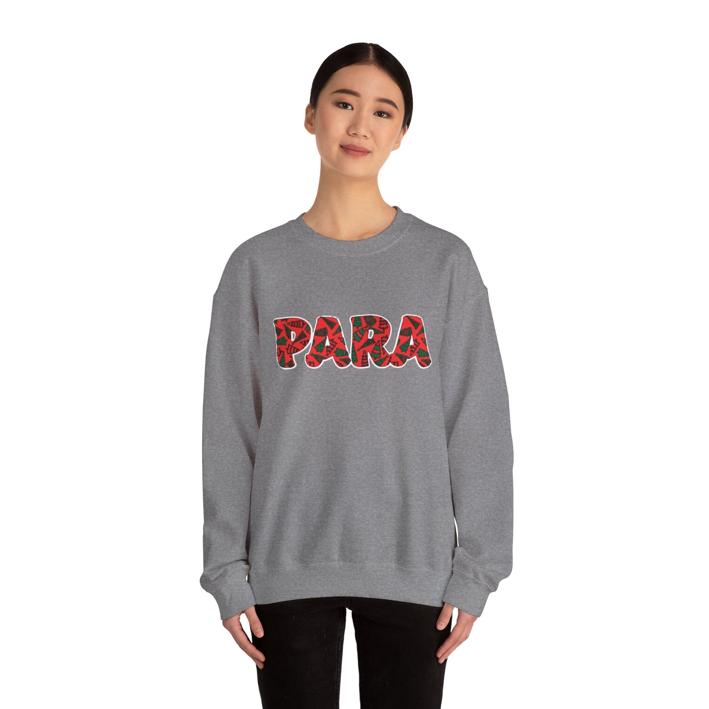 Christmas Trees PARA Sweatshirt - Festive Holiday Winter Design