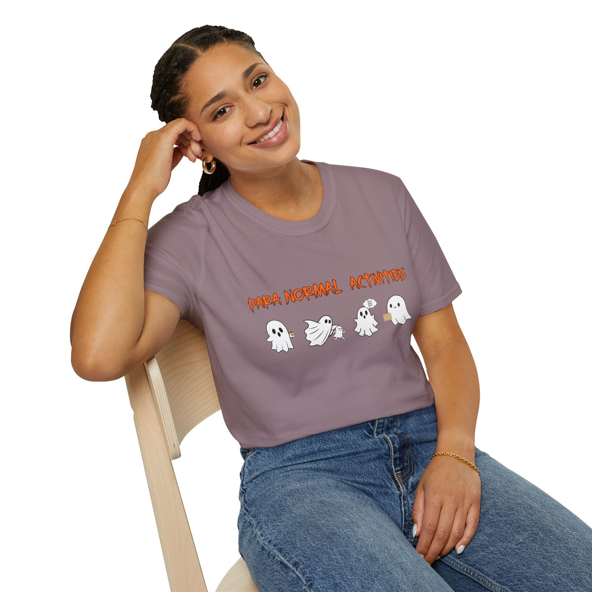 Paranormal Activities Ghosts T-Shirt — Cute Halloween Spirits Tee