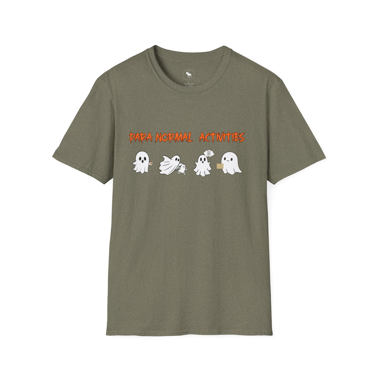 Paranormal Activities Ghosts T-Shirt — Cute Halloween Spirits Tee