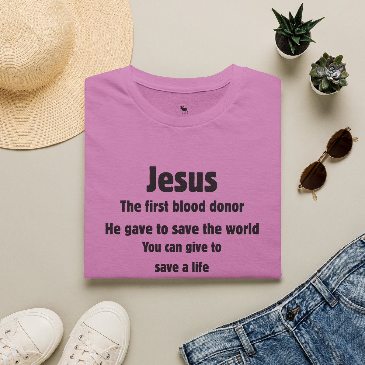 Jesus "Be Like Jesus" Blood Donor T-Shirt