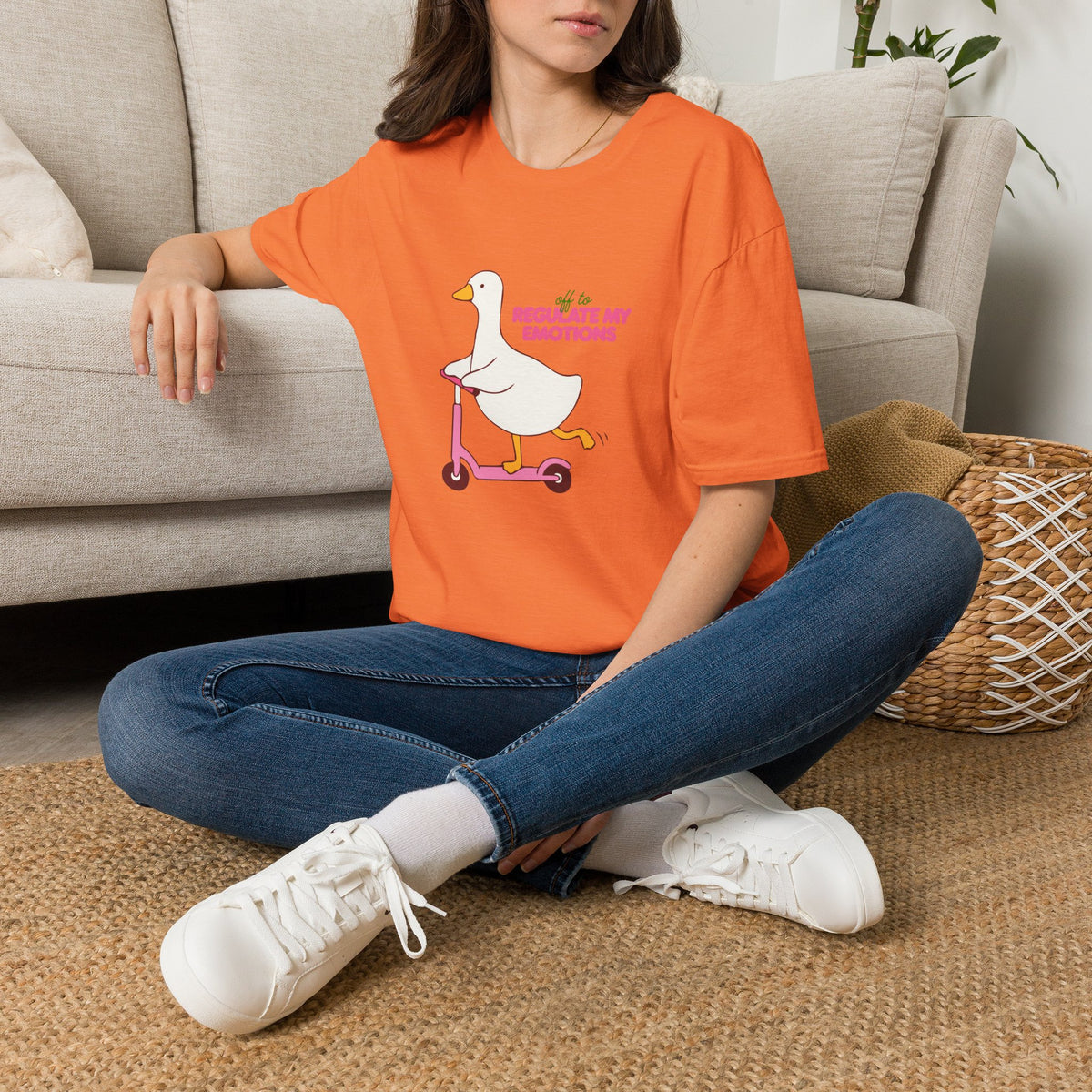 Regulate My Emotions Goose T-Shirt