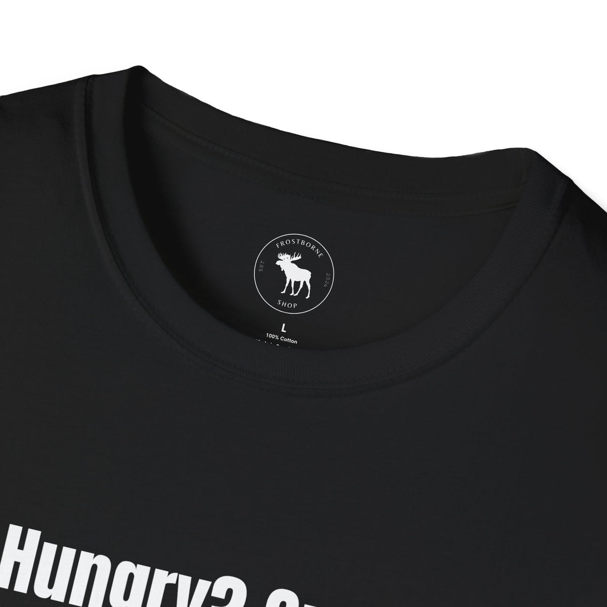 Bible Snack Tee — "Hungry? Grab a Bible" Christian T-Shirt (Matthew 5:6)